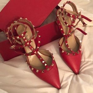 Authentic kitty Valentino heels